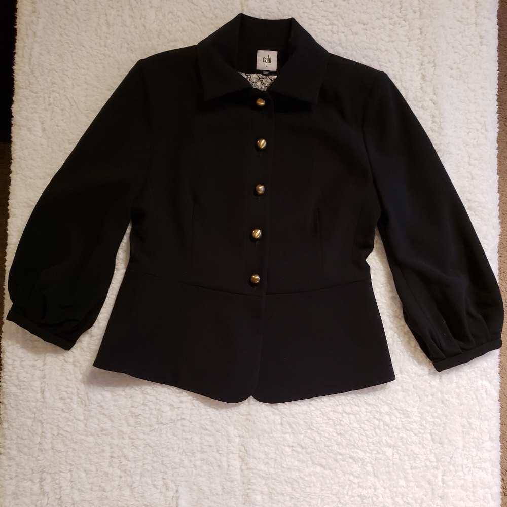 CAbi, size 4, Abbott jacket, black